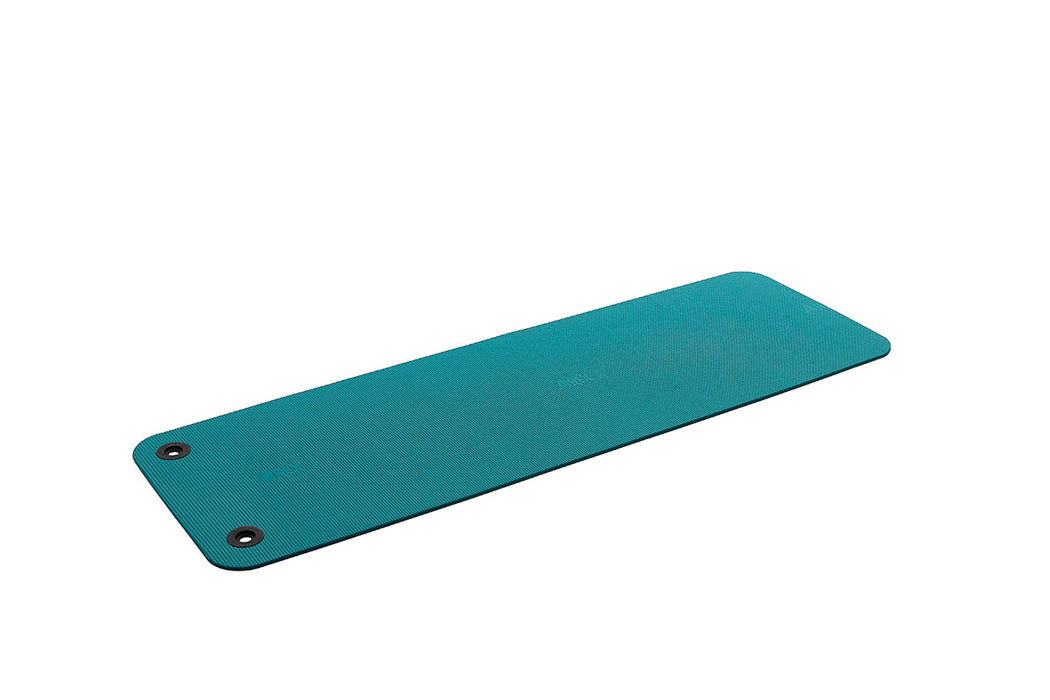 Airex 32-1247A-EYE Exercise Mat, Fitline 180, 71" X 24" X 0.4", Aqua, Eyelets