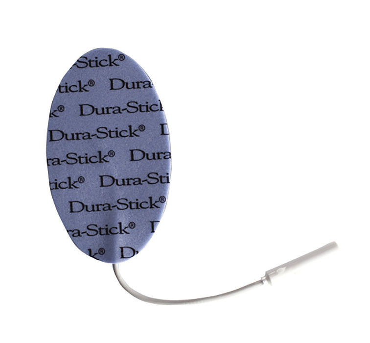 Dura-Stick 04-2159-10 Plus Electrode, 1.5" X 2.5" Oval, 40/Case