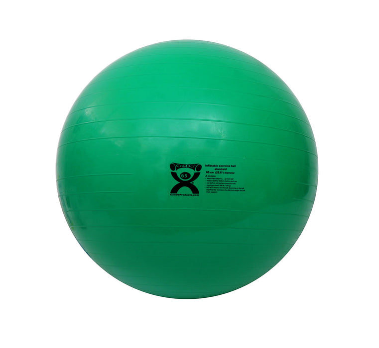 CanDo GMB01-1400g-600lb Inflatable Ball, Green, 65Cm (25.6In)