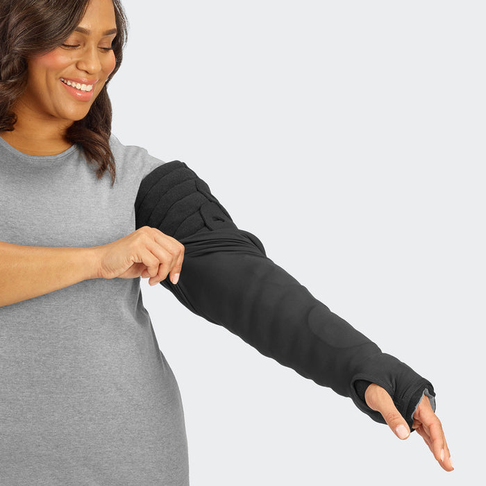 L&R 24-3943BLK Tribute Wrap, Sleep Sleeve Mcp To Axilla (Ue-Bg), Large, Regular, Black