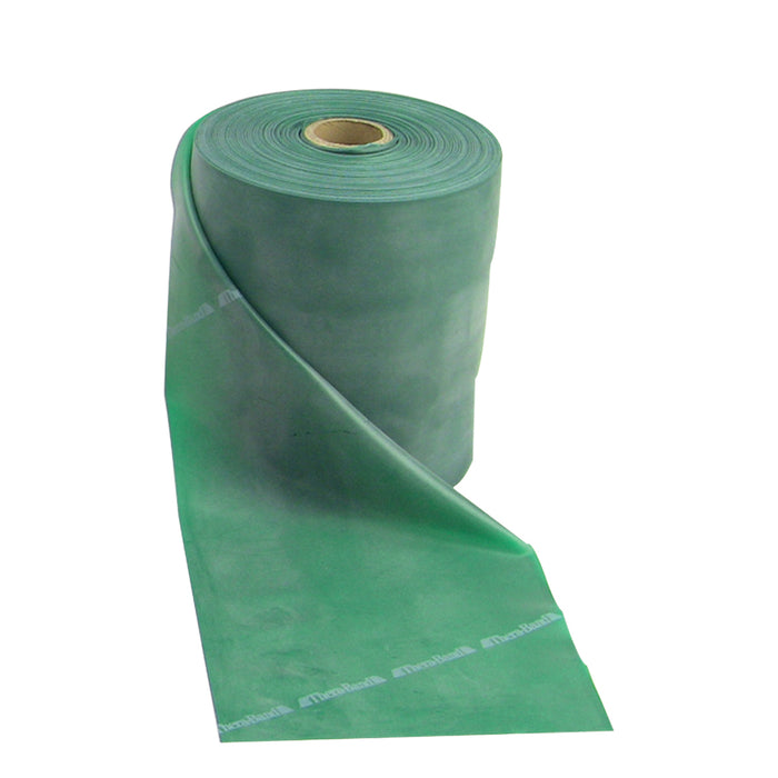 TheraBand 10-1197 Exercise Band - Latex Free - 50 Yard Roll - Green - Heavy