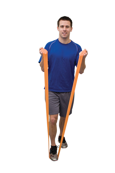 Val-u-Band 10-6122 Resistance Bands, Dispenser Roll, 50 Yds., Orange-Level 2/7, Latex-Free