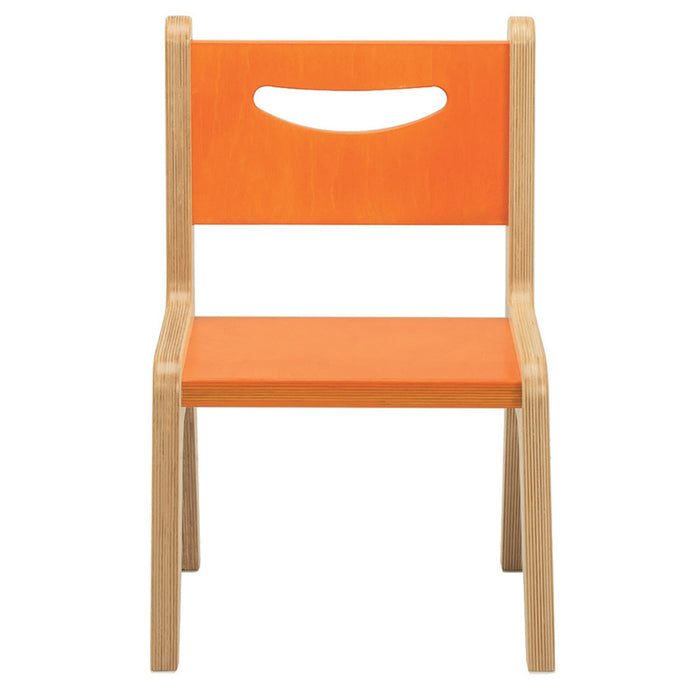 Whitney Brothers CR2510O Whitney Plus, 10H, Orange Chair