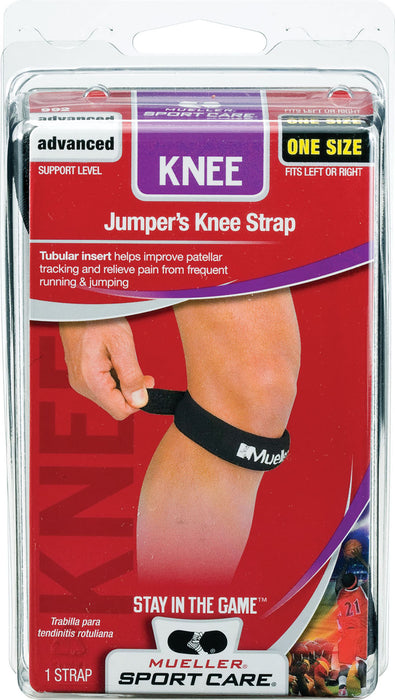 Mueller 25-1140 Jumper'S Knee Strap, Black