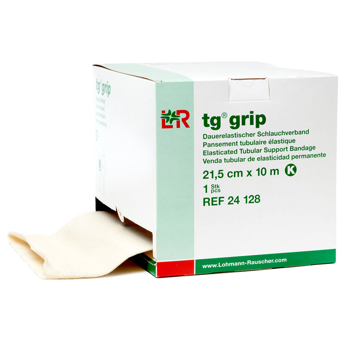 L&R 24-4023-4 Tg-Grip Elastic Tubular Support Band, Size K, 8.5 In X 11 Yds (21.5 Cm X 10 M), Case Of 4