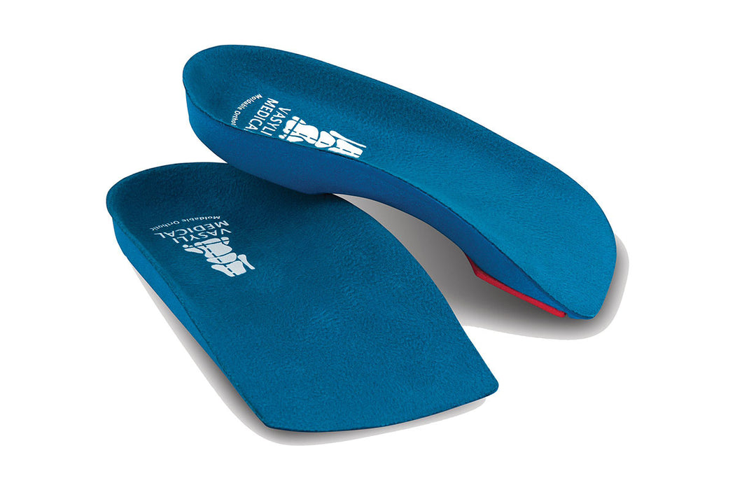 Vasyli 71R BLUE-M Blue 3/4 Length Orthotic, Medium