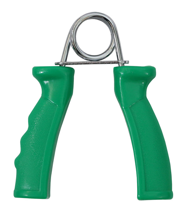 CanDo GRE12#CLAM2500 Ergonomic Hand Grip, Pair - Green, Moderate - 12 Lb