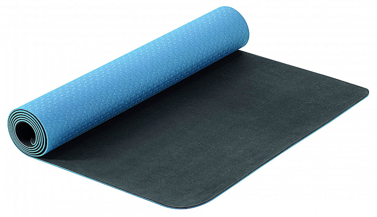 Airex YOGAECOPMBL Exercise Mat, Yoga Eco Pro, 72" X 24" X 0.16", Blue