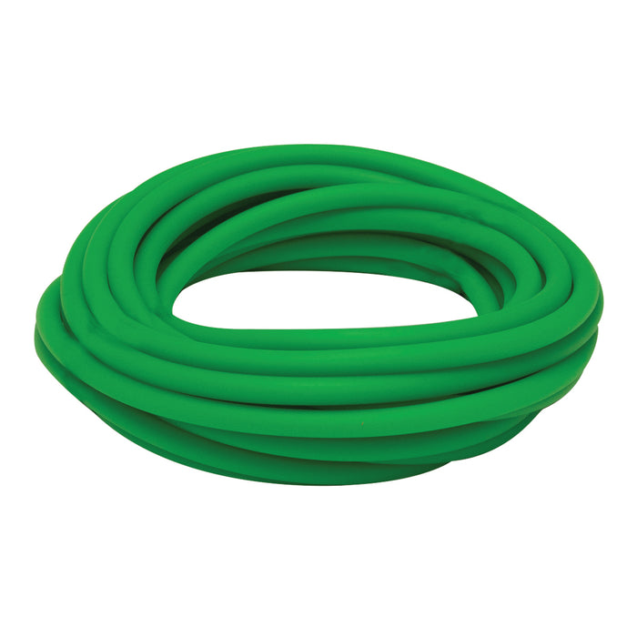 Sup-R Tubing TPE-GRE-25 - Latex Free Exercise Tubing - 25' Roll - Green - Medium