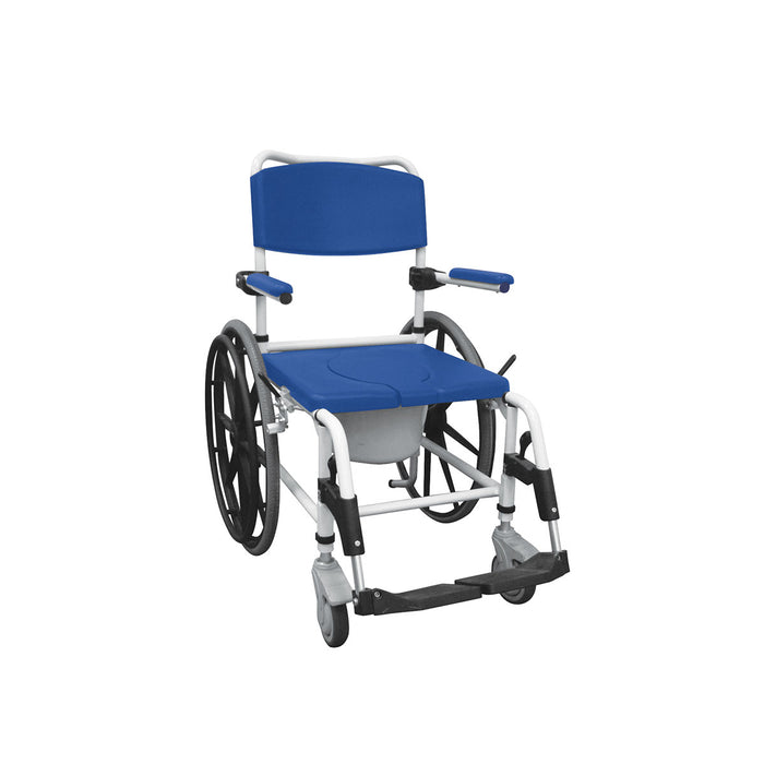 Drive nrs185006 , Aluminum Shower Mobile Commode Transport Chair