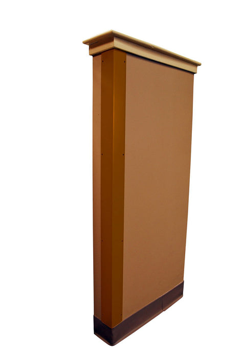 Cortech USA CGH3X3X48FR Corner Guard, Bronze Fr, 3" X 3" X 48"