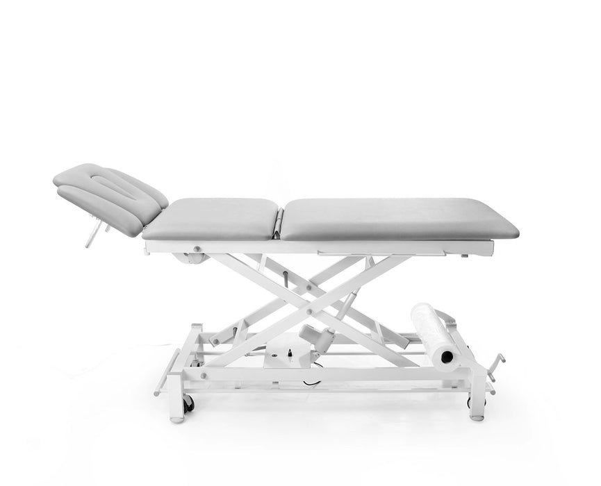 Galaxy 3153-x-XL , 5 Section Wide Hi-Lo Treatment Table, Foot Bar Lift W/Posture Flex, 4 Casters