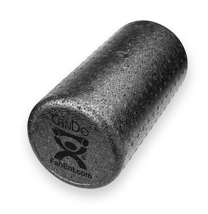 CanDo EPP1.5PCF-DEL-80 Foam Roller - Black Composite - Extra Firm - 6" X 12" - Round