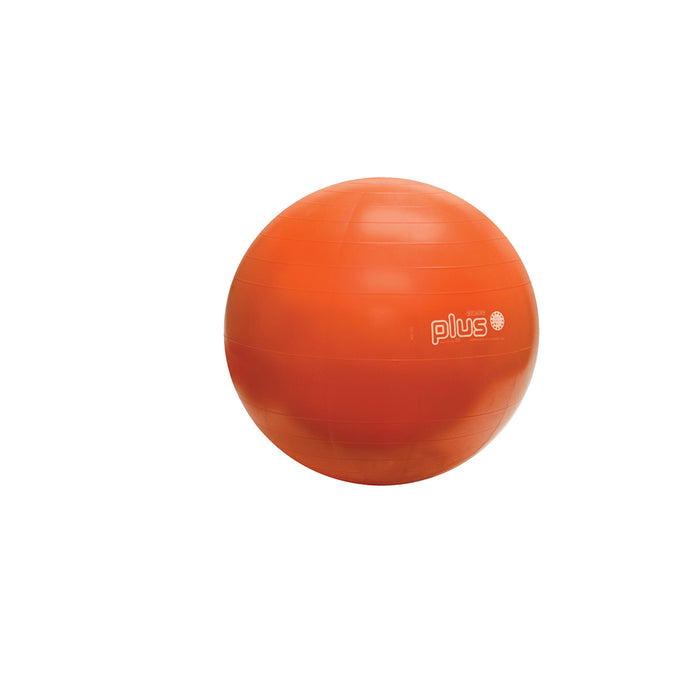 PhysioGymnic 95-55 Inflatable Exercise Ball - Orange - 22" (55 Cm)