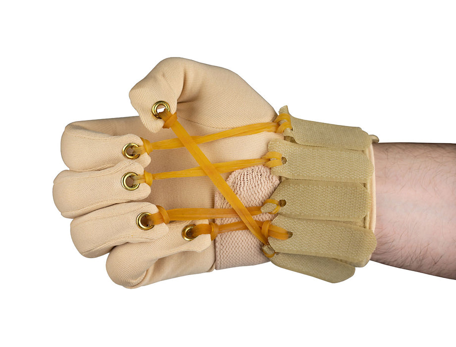 CanDo Deluxe thumb- s/m right Deluxe With Thumb Finger Flexion Glove, S/M Right