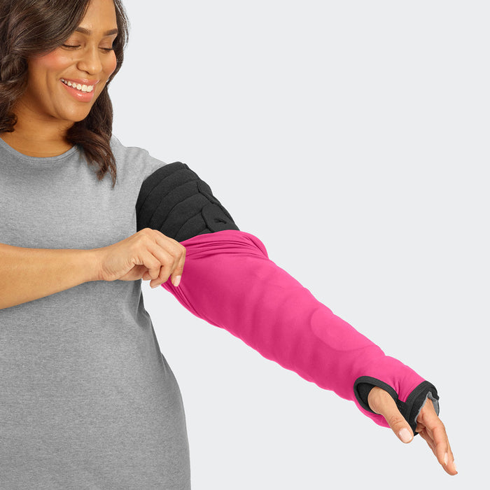 L&R 24-3943PNK Tribute Wrap, Sleep Sleeve Mcp To Axilla (Ue-Bg), Large, Regular, Raspberry