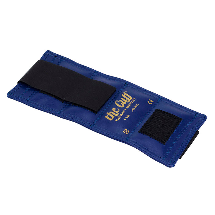 the Cuff 10-2503 Deluxe Ankle And Wrist Weight, Blue (1 Lb.)