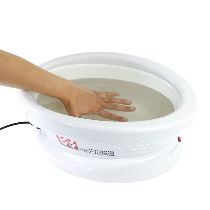 WaxWel 11-1607 Paraffin Bath - Standard Unit Includes: 65 Liners, 1 Mitt, 1 Bootie And 6 Lb Rose Paraffin