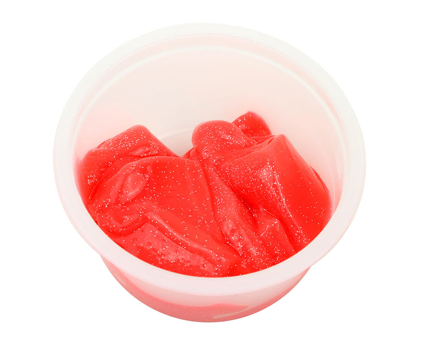 TheraPutty FAB 1212 GLIT Cando Sparkle Exercise Material - 2 Oz - Red - Soft