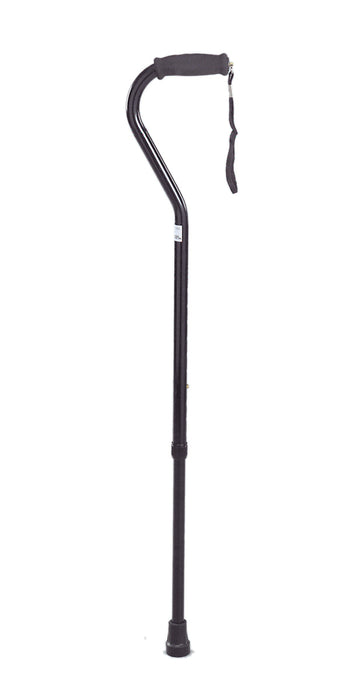 Drive 43-2014 Offset Handle Adjustable Aluminum Cane, 29 - 38", Bronze, 1 Each