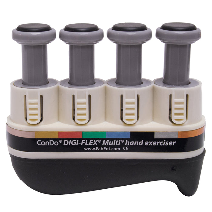 CanDo DF MULTI SILVER Digi-Flex Multi, Basic Starter Pack, 1 Frame, 4 Silver (Xx-Heavy) Buttons