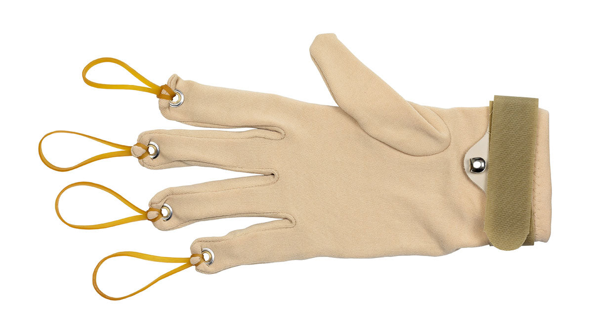 CanDo Standard- x/xl right Standard Finger Flexion Glove, L/Xl Right