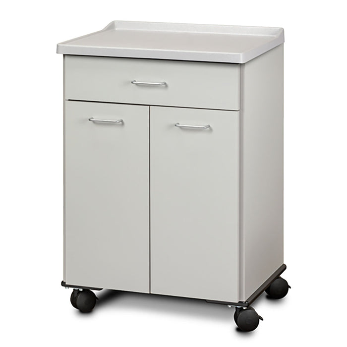 Clinton 8921-A , Mobile Treatment Cabinet, Molded Top, 2 Doors, 1 Drawer