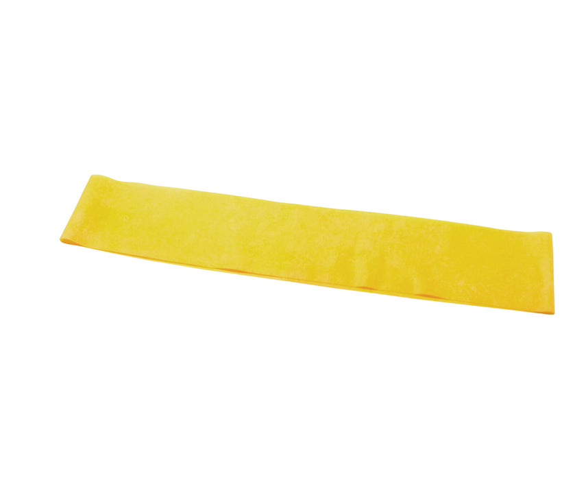 CanDo LFL15",.33mm,76mm Band Exercise Loop - 15" Long - Yellow - X-Light