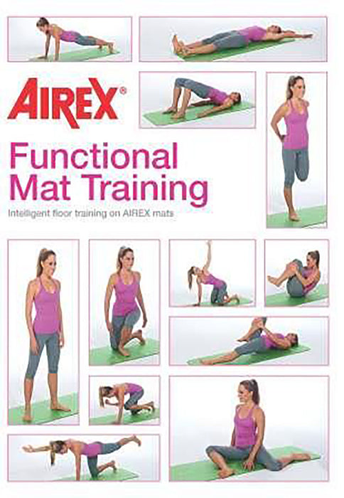 Airex DVD06 Mat Accessory, Functional Mat Training Dvd (English), 70 Mins