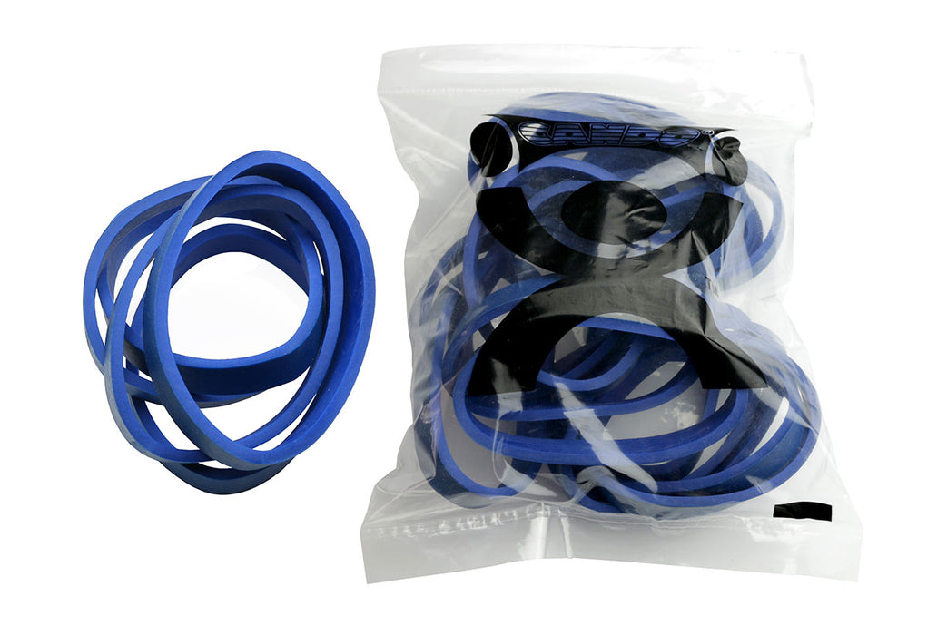 CanDo 74/84 BLUE 50LB Hand Exerciser - Additional Latex Free Bands - Blue - Heavy - 25 Bands Only