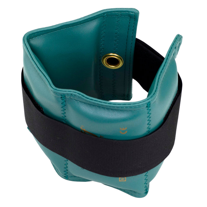 the Cuff 10-2508 Deluxe Ankle And Wrist Weight, Turquoise (4 Lb.)