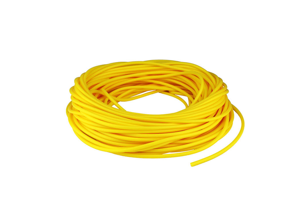 CanDo 11-14-100-3 Low Powder Exercise Tubing - 100' Dispenser Roll - Yellow - X-Light