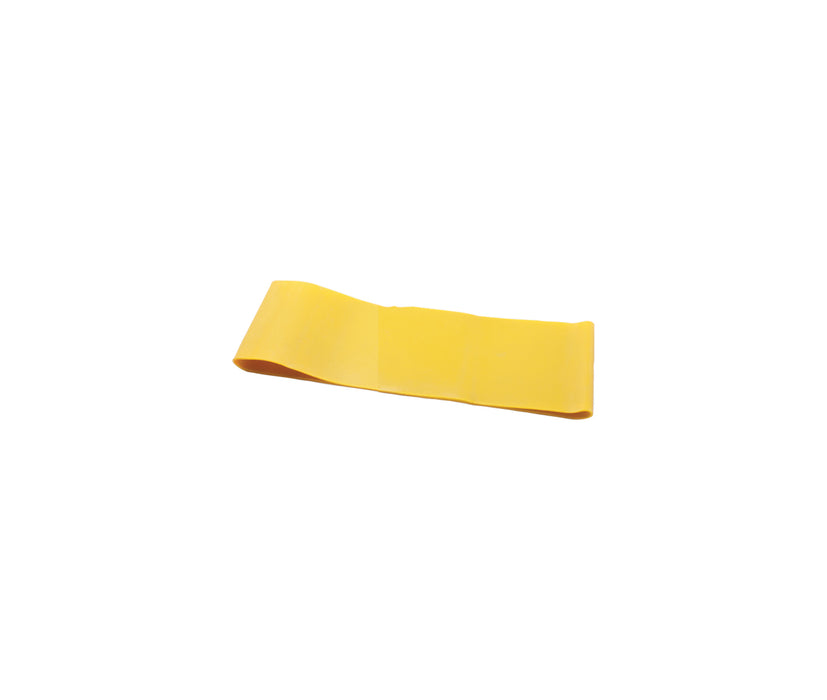 CanDo LFL10",.33mm,76mm Band Exercise Loop - 10" Long - Yellow - X-Light