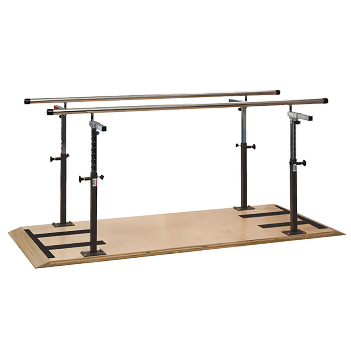 Clinton 15-4490 , Platform Mounted Parallel Bars, 12'