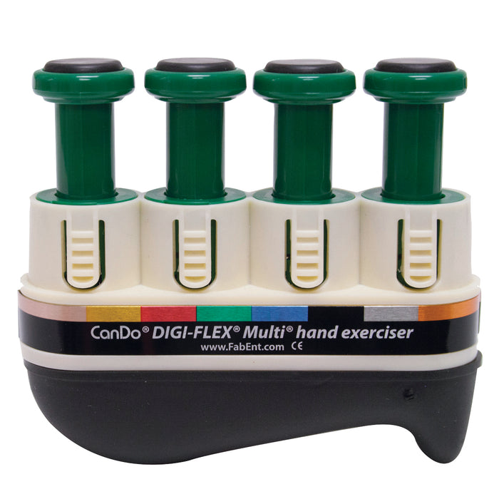 CanDo DF MULTI GREEN Digi-Flex Multi, Basic Starter Pack, 1 Frame, 4 Green (Medium) Buttons