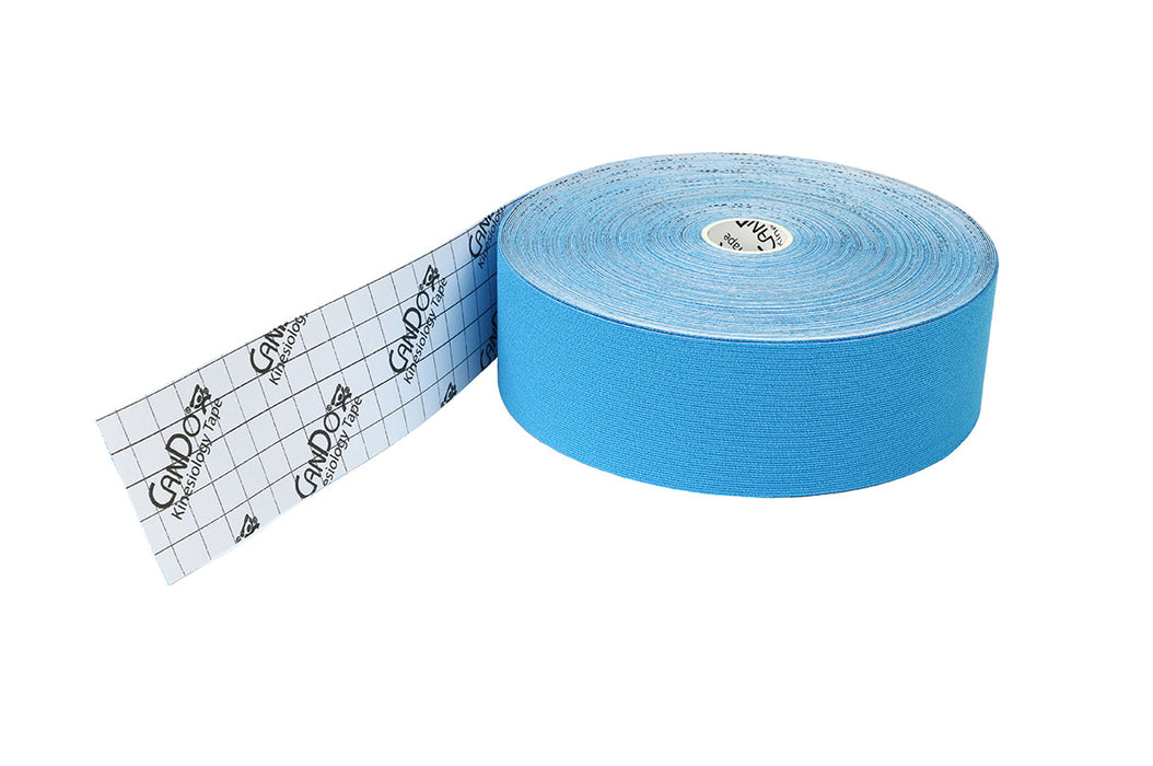 CanDo 3009620 DISC Kinesiology Tape, 2" X 103 Ft, Blue, 1 Roll