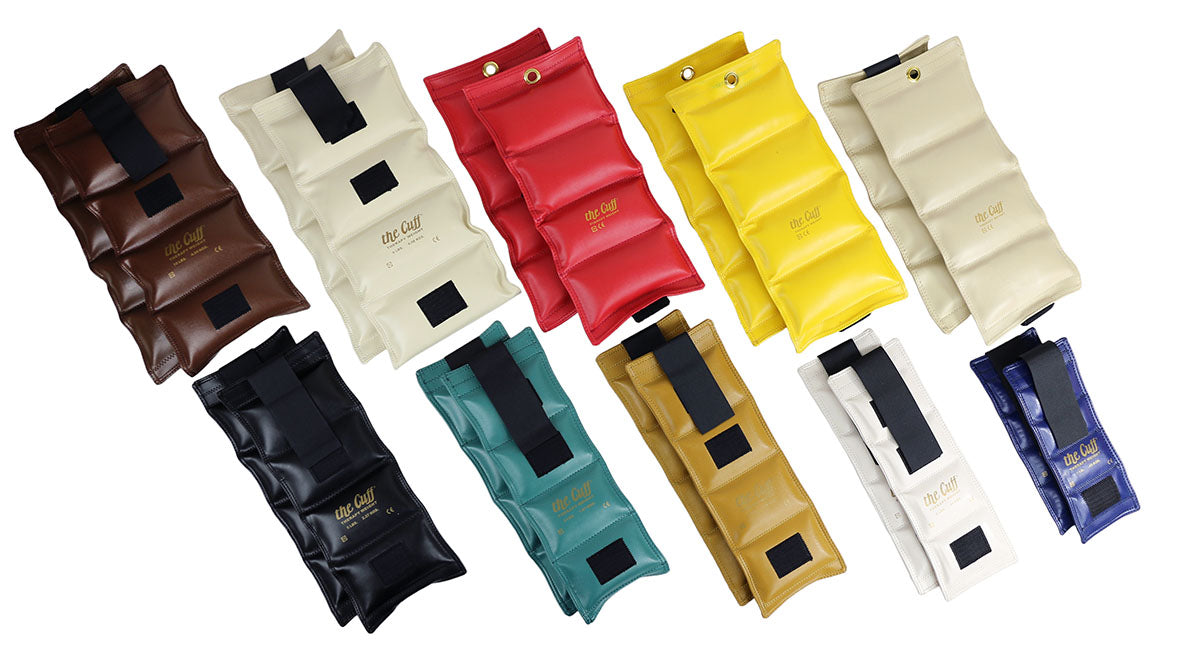 the Cuff 10-2595 Deluxe Ankle And Wrist Weight, 20 Piece Set (2 Each: 1, 2, 3, 4, 5, 6, 7, 8, 9, 10 Lb.)