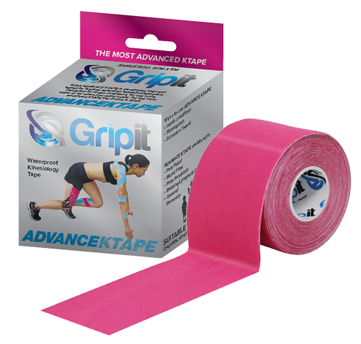 Strapit GADV50KTPINK Advance Ktape, 2 In X 5.5 Yds, Pink