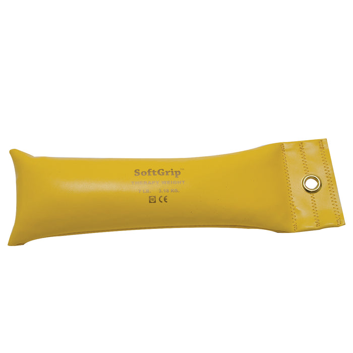 CanDo 10-0359-1 Softgrip Hand Weight - 7 Lb - Yellow