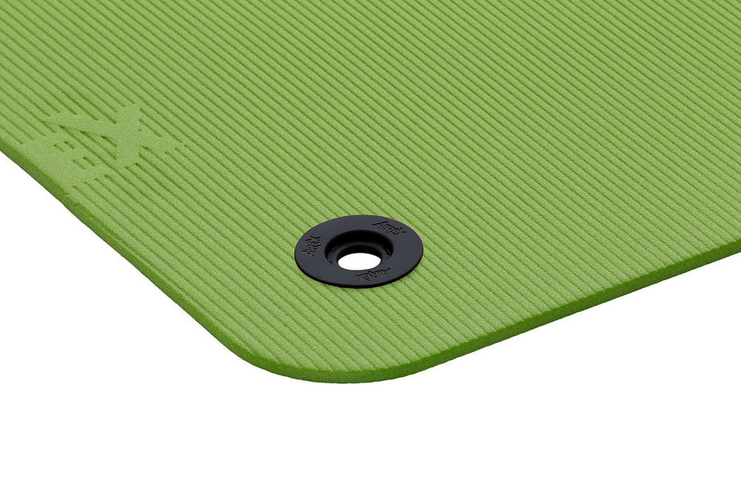 Airex FITLINE180KIOE Exercise Mat, Fitline 180, 71" X 24" X 0.4", Lime, Eyelets, Case Of 15