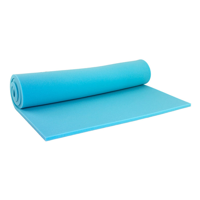 CanDo 10-2484 Memory Foam, Medium Soft, Blue, 1/2" X 20" X 36"