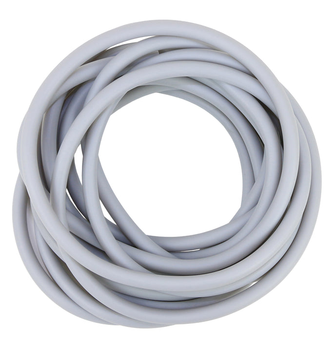 CanDo 10-5716 Latex Free Exercise Tubing - 25' Roll - Silver - Xx-Heavy