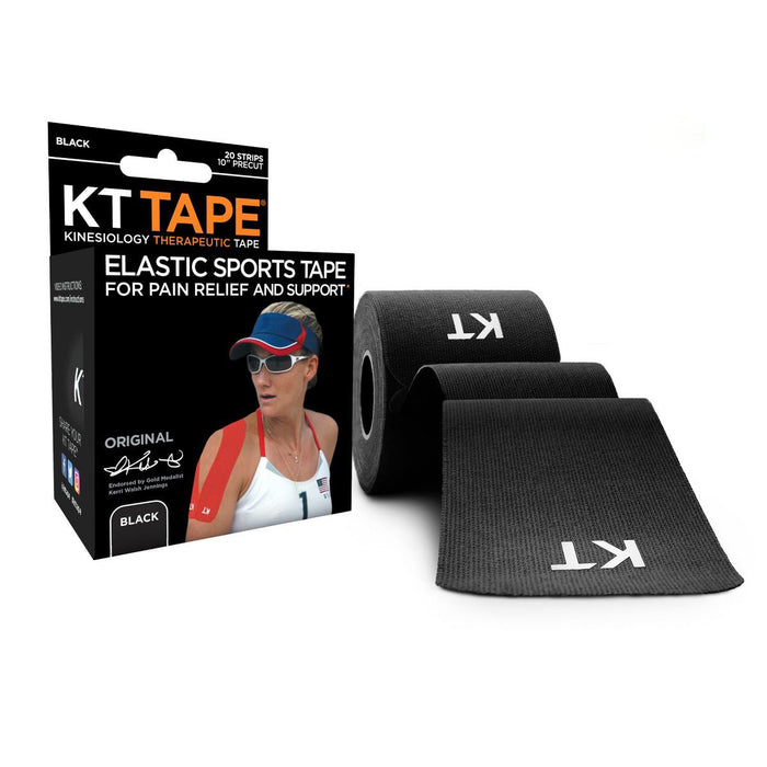 KT Tape 25-3416 , Uncut 2" X 16'. Black