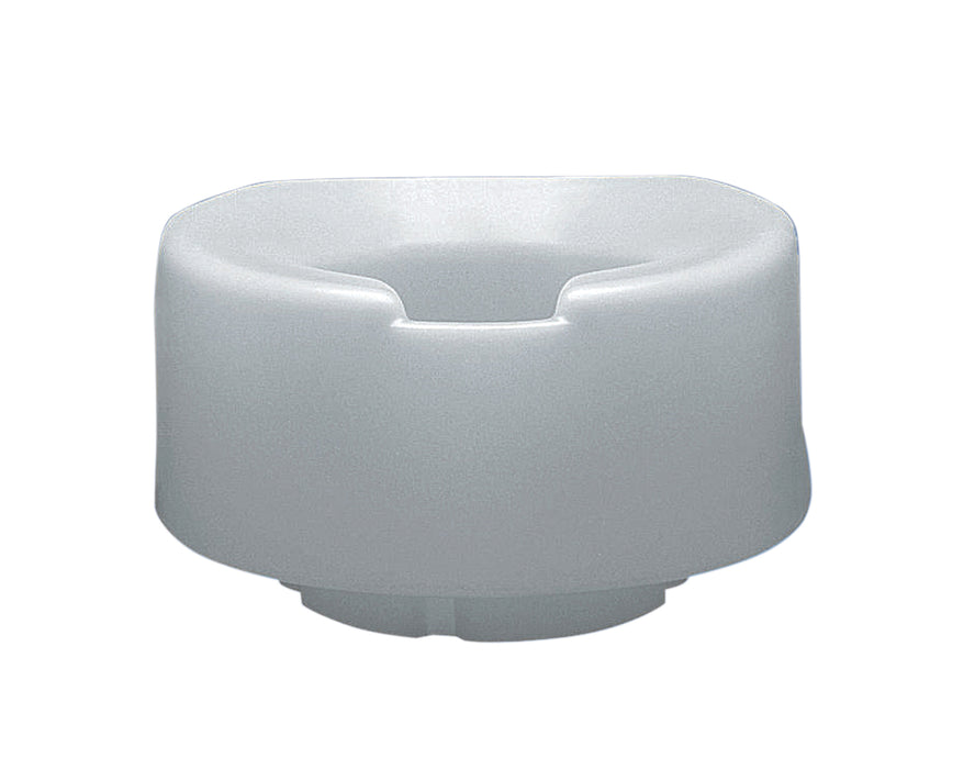 Maddak 43-2502 Contoured Elevated Toilet Seat, Standard With Slip-In Bracket, 6 Inch