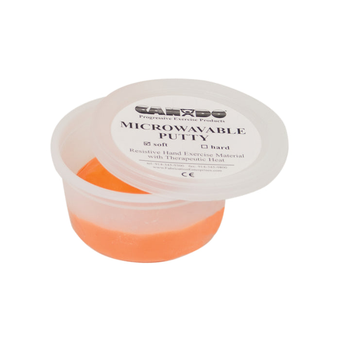 TheraPutty T032BK00070 60 Cando Microwavable Exercise Material - 2 Oz - Orange - Soft