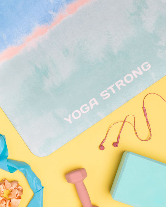 Yoga Strong J7972 , Yoga Mat 72" X 24", Ombre Pastel