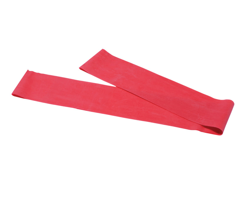 CanDo LFL30",.44mm,76mm Band Exercise Loop - 30" Long - Red - Light