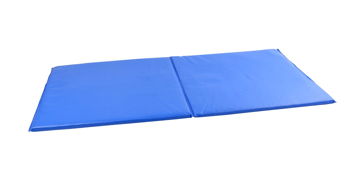 CanDo HEM 2X4X1 CF Exercise Mat - Center Fold - 1" Pu Foam With Cover - 2' X 4' - Specify Color