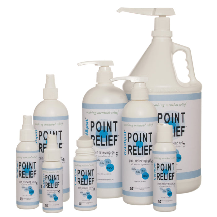 Point Relief 110711-16 Coldspot Lotion - Gel Pump - 32 Oz, 16 Each