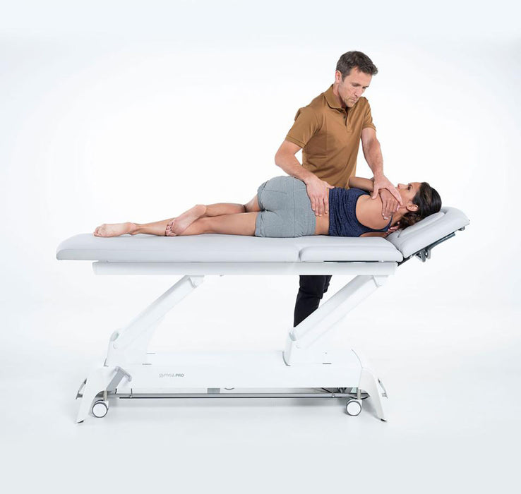 Gymna 15-1646 .Pro, D6 Treatment Table, I-Control, Arm Support, Lateral Support, 2 Sections